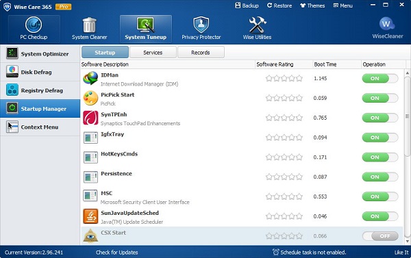 Wise Care 365 Download 32-64Bit