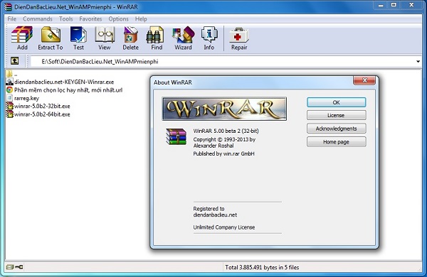 WinRAR 5.70 Final Download 32-64 Bit