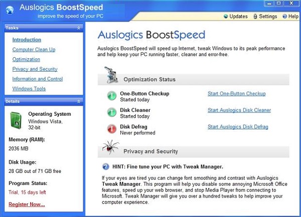Auslogics BoostSpeed 11.0 Download