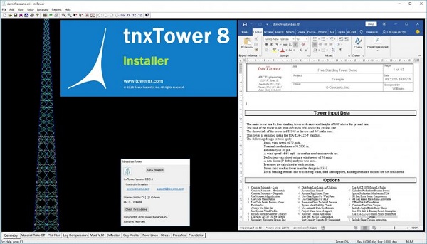 Download Tower Numerics tnxTower 8.0.5.0