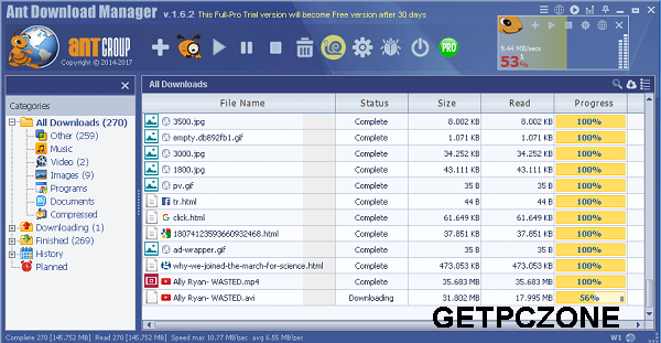Ant Download Manager Pro 1.19.5 Free for 32-64 Bit