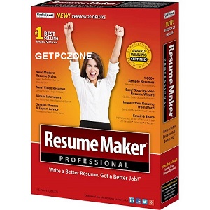 Free Download ResumeMaker Pro Deluxe 20.1.2