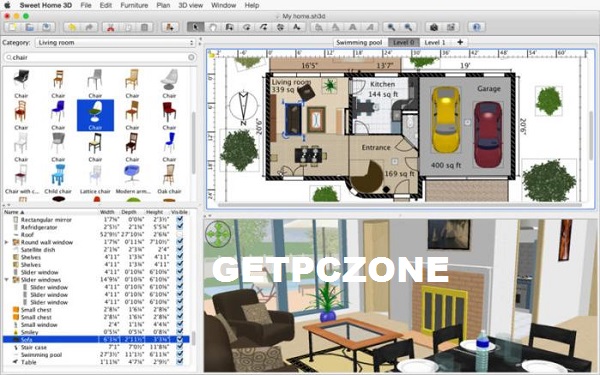 Sweet Home 3D 6.6 FOR mAC