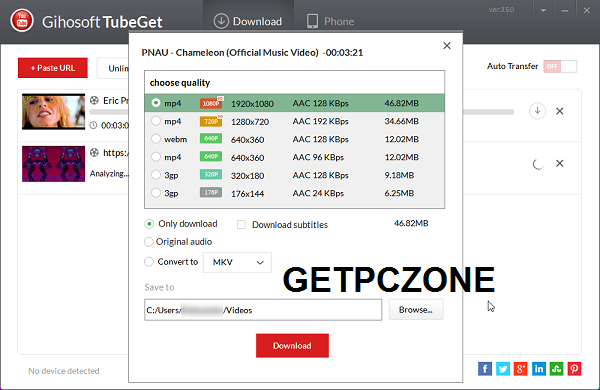 Gihosoft TubeGet Pro 8 Free Download