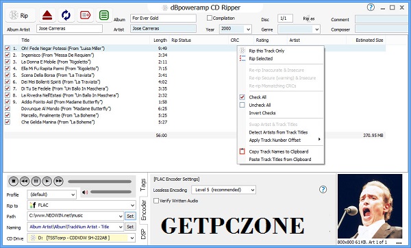 Free Download dBpoweramp Music Converter R17.6 Reference
