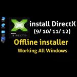DirectX 9, 10, 11.2, 12 Offline Installer Download 32/64-bit