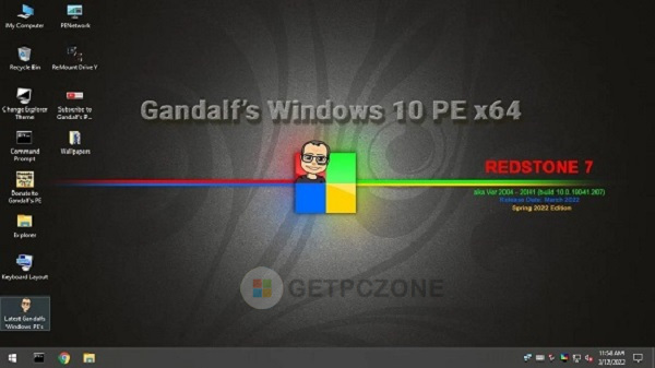 Gandalf’s Windows 10PE Redstone 7 Download 64 Bit