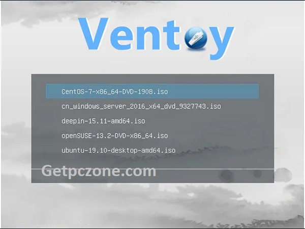 Ventoy 1.1.16 + Live CD