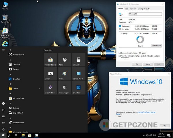 Windows 10 PE AnkhTech v1 Download