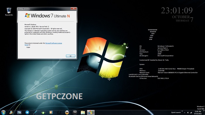 Windows 7 Ultimate 64 bit download