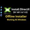 DirectX 9-10-11.2-12 Offline Installer Download 32-64-bit