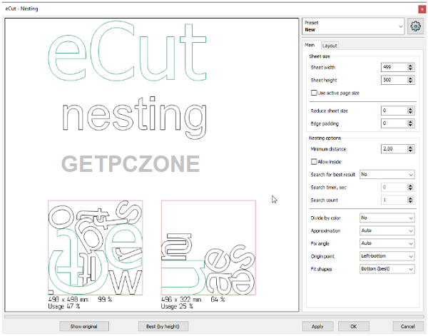 eCut for CorelDRAW