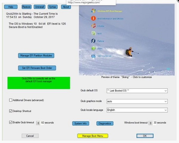 Grub2Win 3.0 Download for Windows
