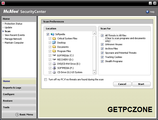 McAfee VirusScan Free Download