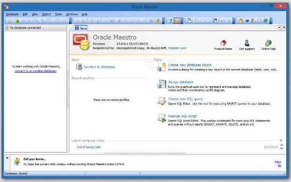 Oracle Maestro Professional 16
