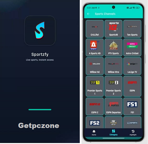 Sportzfy APK